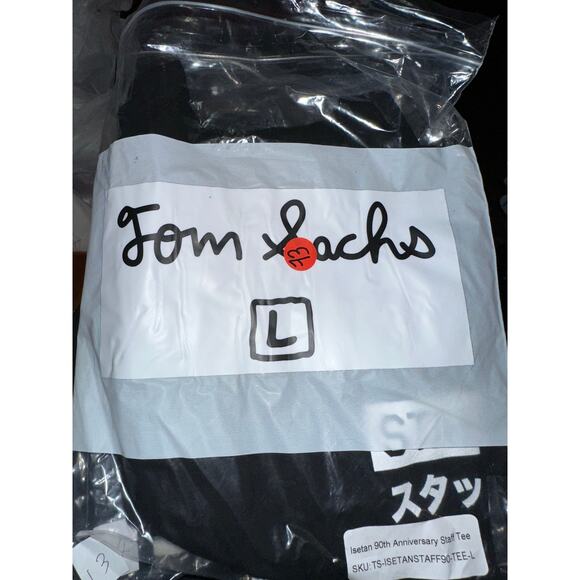 Tom Sachs Retail Experience Isetan Shinjuku Staff 2023 Shirt Rare Mens - Picture 4 of 4
